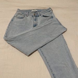 Pacsun High-Rise Light-Wash Jeans
